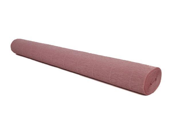 Krepina dekoracyjna 17/A3 KD 50cm x 2,5m Aliga pudrowy róż
